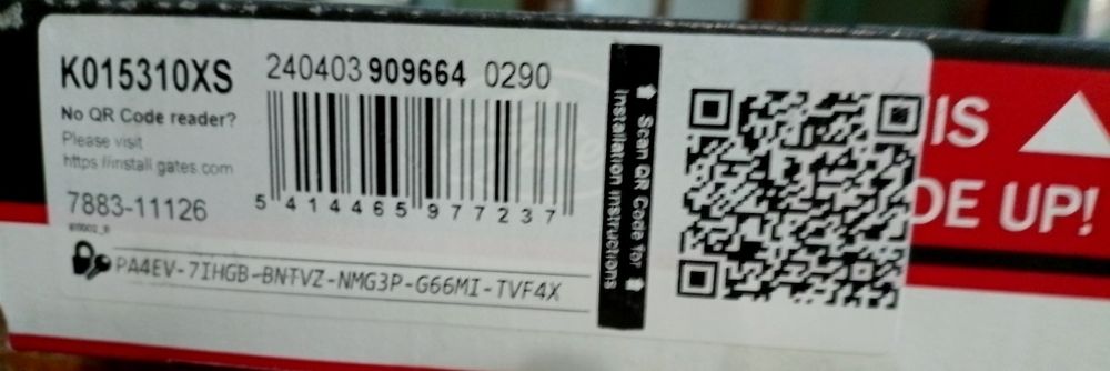 Продам  новий ГРМ Ланос , Авео 1.5 Gates K015310XS . Помпа 1.5 Ланос, Авео INA 538 0073 10