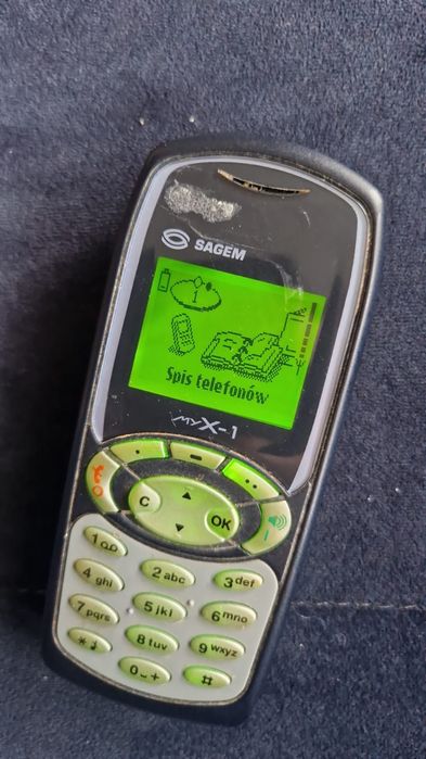 Kolekcjonerski Sagem myX-1 Plus GSM