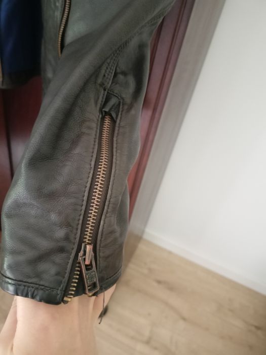 Kurtka stan idealny skórzana męska Superdry nowa M L