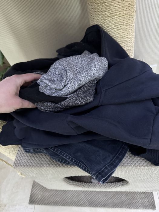 Пакет мужских вещей Л ХЛ куртка зимняя , ботинки , джинсы кофты