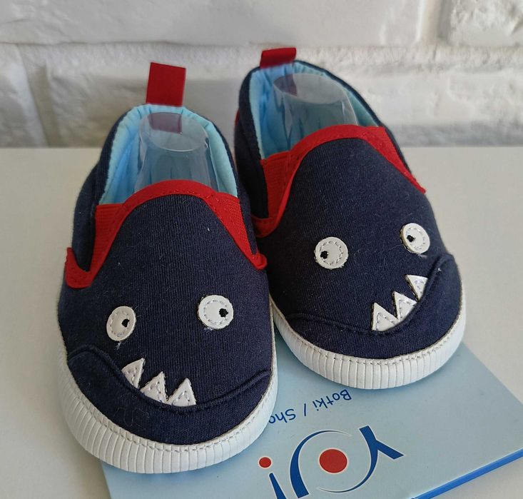 YO trampki buciki niechodki,  rozmiar 6-12 miesięcy