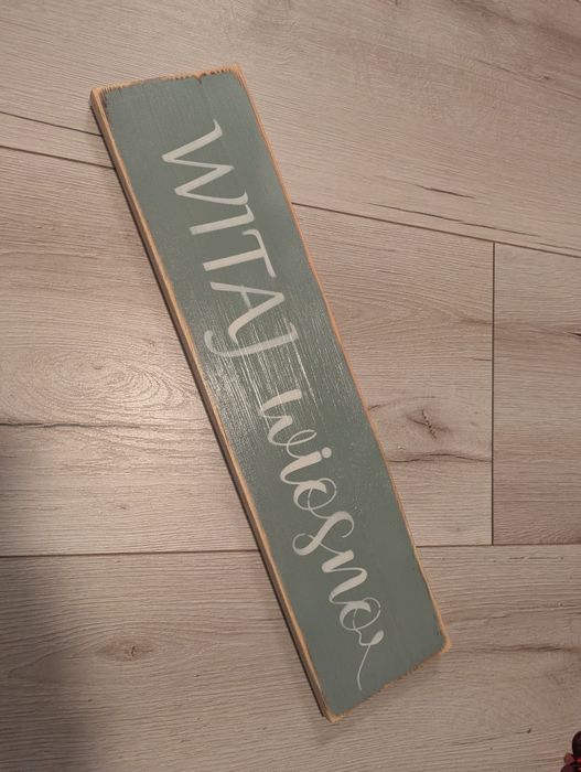 Tabliczka sesja zdjeciowa Wielkanoc rekwizyt