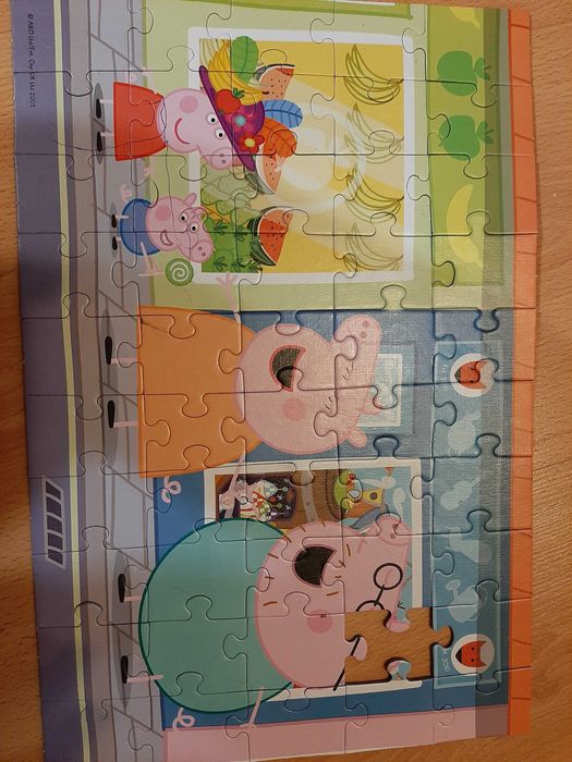 Puzzle świnka Peppa