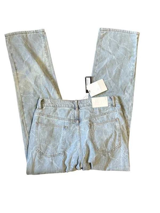 Świetne męskie dżinsy swag y2k rap BoohoMan straight W32.