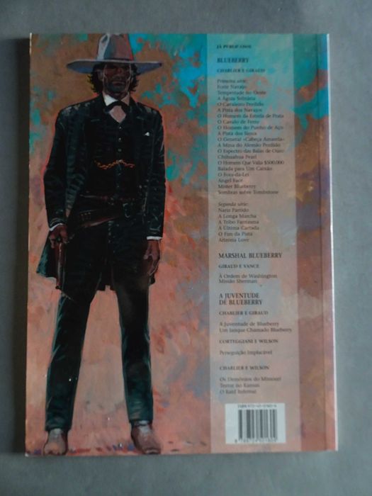 Livro Meribérica - Blueberry - O cavalo de ferro (capa mole)