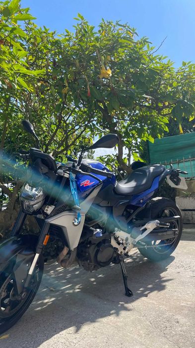 BMW F900R 2020 azul/preta