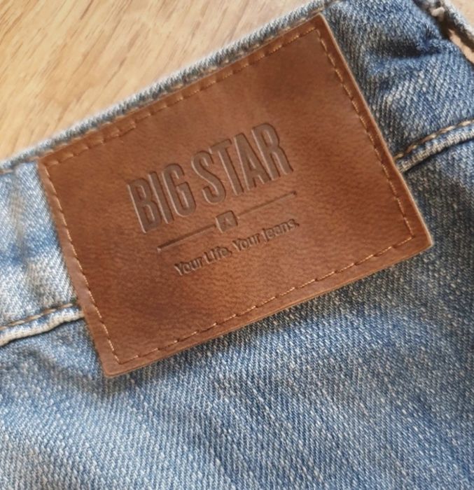 Spodenki jeansowe Bermudy męskie,Big Star,r.L