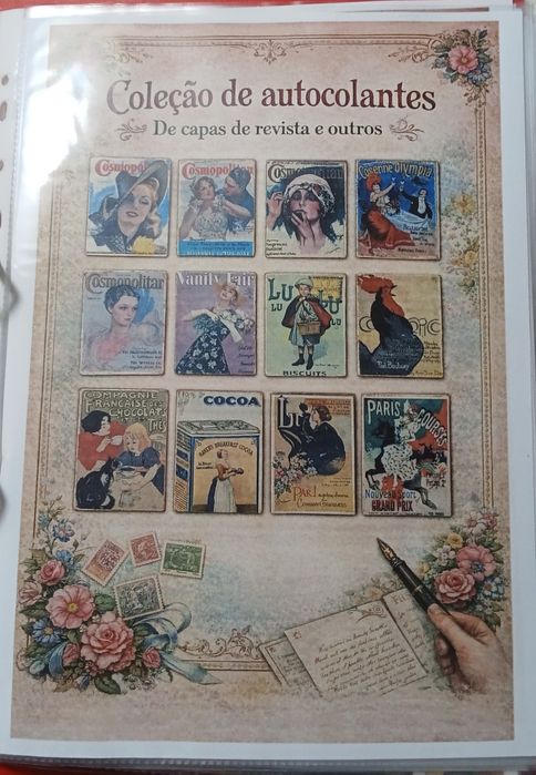 Autocolantes de vários temas