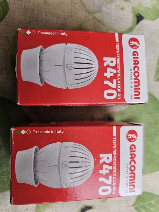 Термоголовка Giacomini R470 Clip Clap