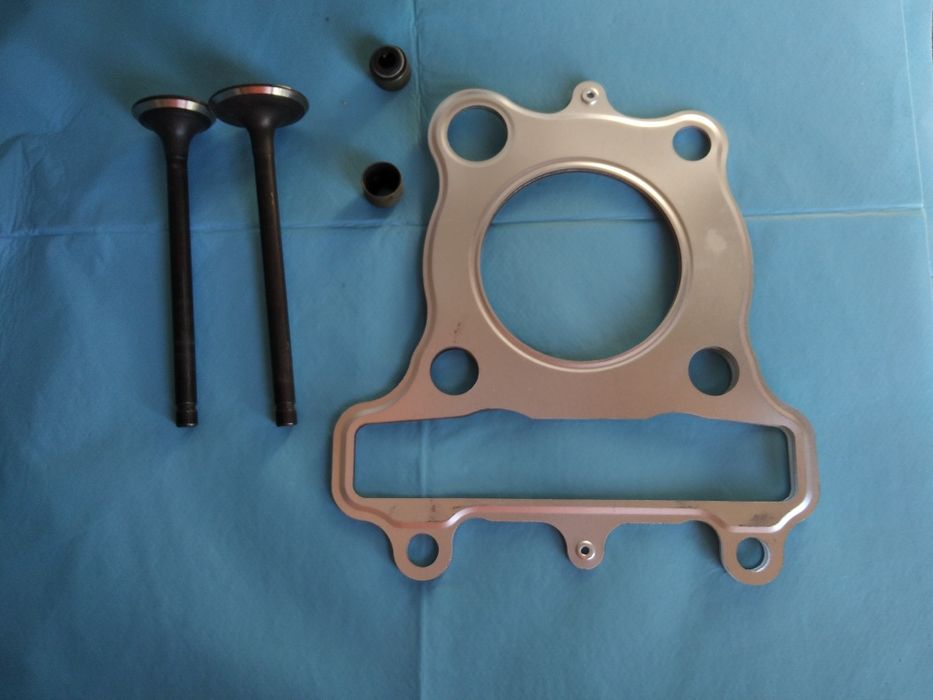 Продам клапана і прокладку головки циліндра, для мото Jianshi 150 Pyma