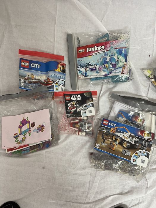 Conjuntos de legos pequenos