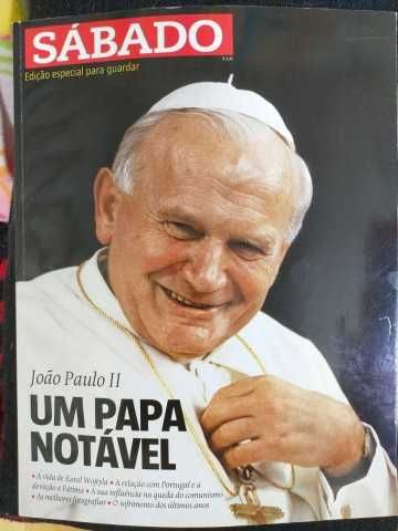 Revista Sábado João Paulo II - Um Papa Notável, em português