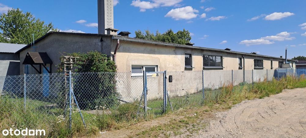 Hala na sprzedaż – gotowa, murowana z ogrzewaniem