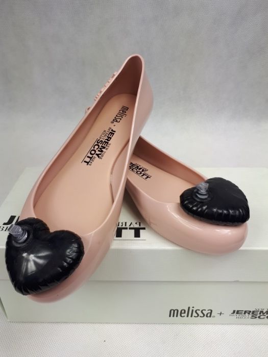 Nowe balerinki MELISSA space love jeremy sc pink black 37