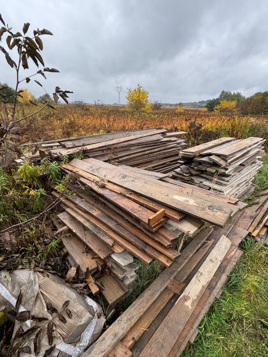 Deski szalunkowe ok. 7m3