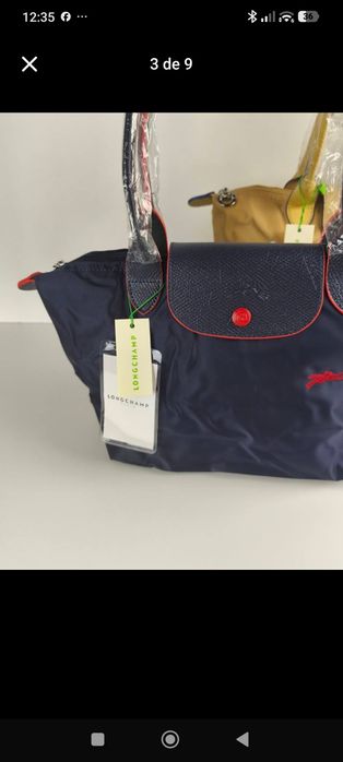 Mala de mão longchamp