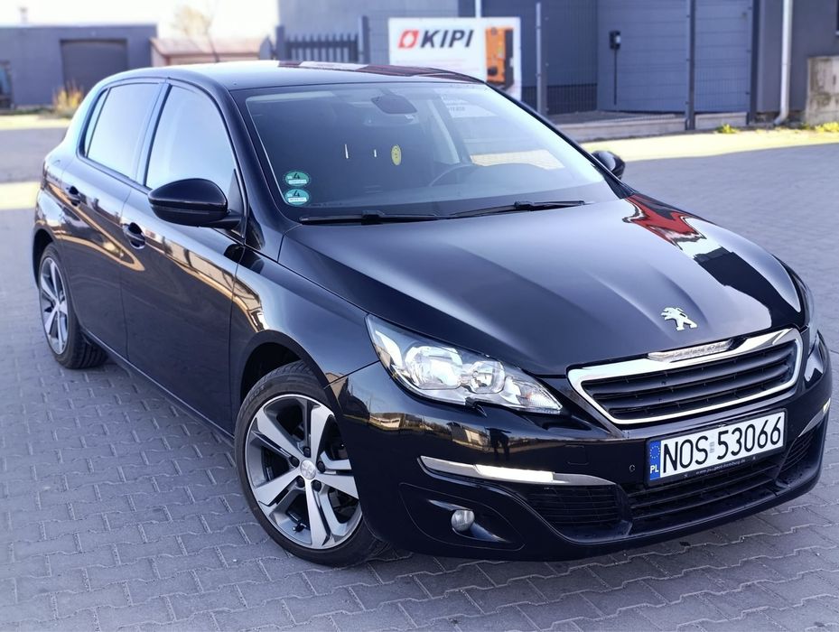 Peugeot 308 Hatchback 1.6 HDI Tablet Kamera  Czujniki Bezwypadkowy !