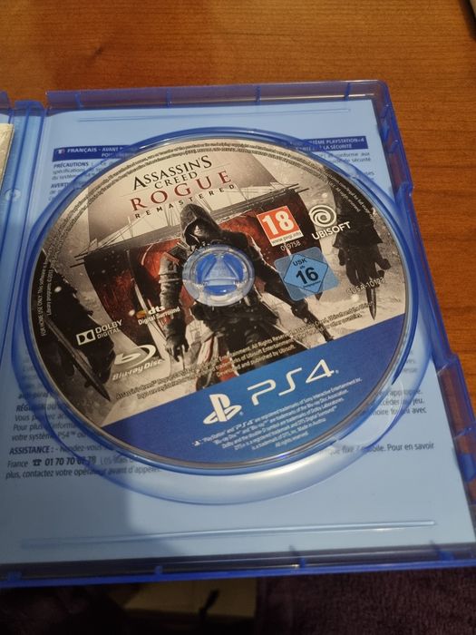 Jogo ps4 assassin's creed  rogue