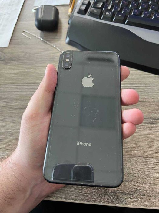 IPhone Xs MAX 64 Gb, чорного кольору, б\у