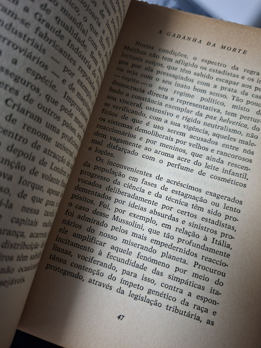 A Gadanha da Morte livro de Cunha Leal