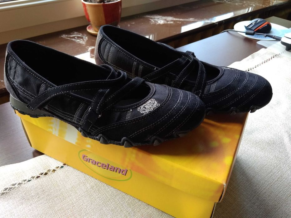 Półbuty damskie rozm. 38 - jak nowe