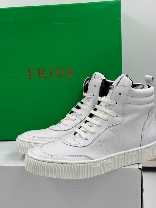 Buty FRIDA by SCHOTT & BRINCK, trampki wysokie skórzane R.37 FR31A