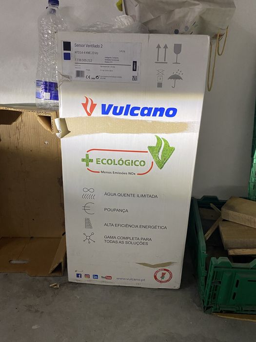 Esquentador Vulcano novo