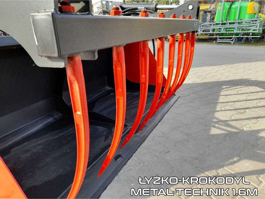 Nowy Łyżko-Krokodyl 1,4-2 m Euro SMS 2 siłowniki raty transport