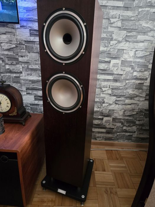 Tannoy Revolution XT 8F Kolumna Podłogowa -frontir dark walnut - para