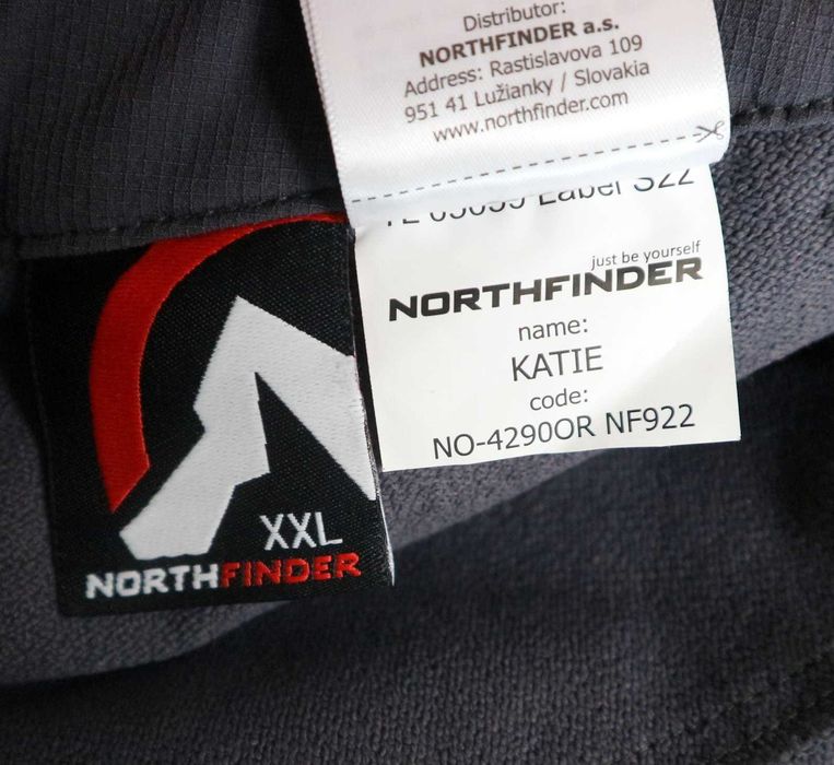 Northfinder Katie softshell damskie spodnie trekkingowe 2XL