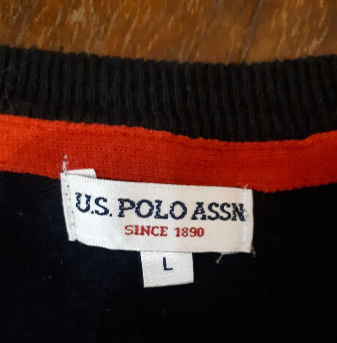 Свитер джемпер пуловер тонкий U.S. Polo Assn