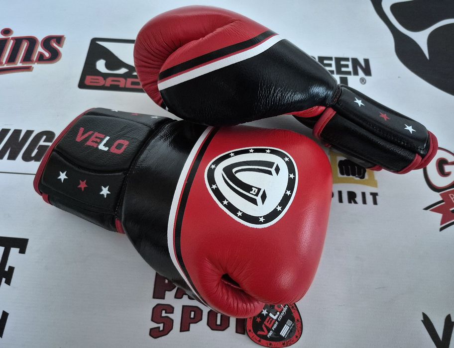 Velo MuayThai 14 Oz Оригінал Боксерські рукавиці шкіра натуральна 14 унцій мма mma
