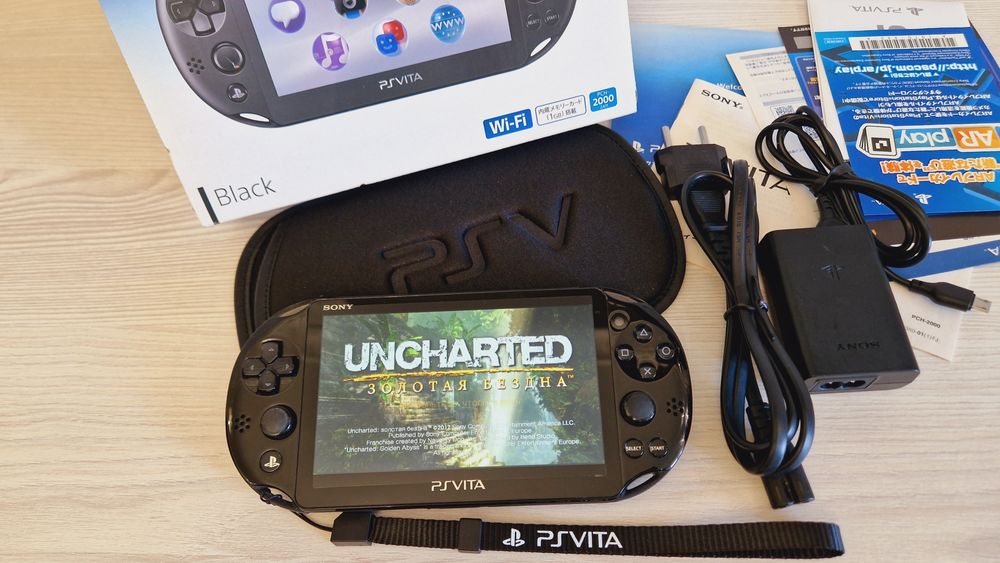 Отличная!Sony Ps Vita Slim 64гиг 68игр +чехол!!