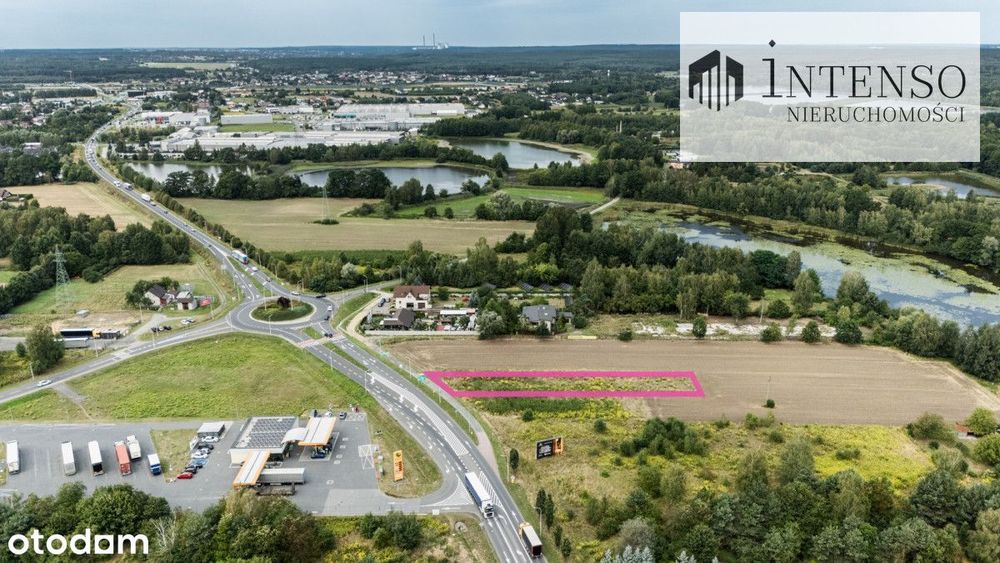 Działka usługowa | Szybki dojazd do centrum i A1