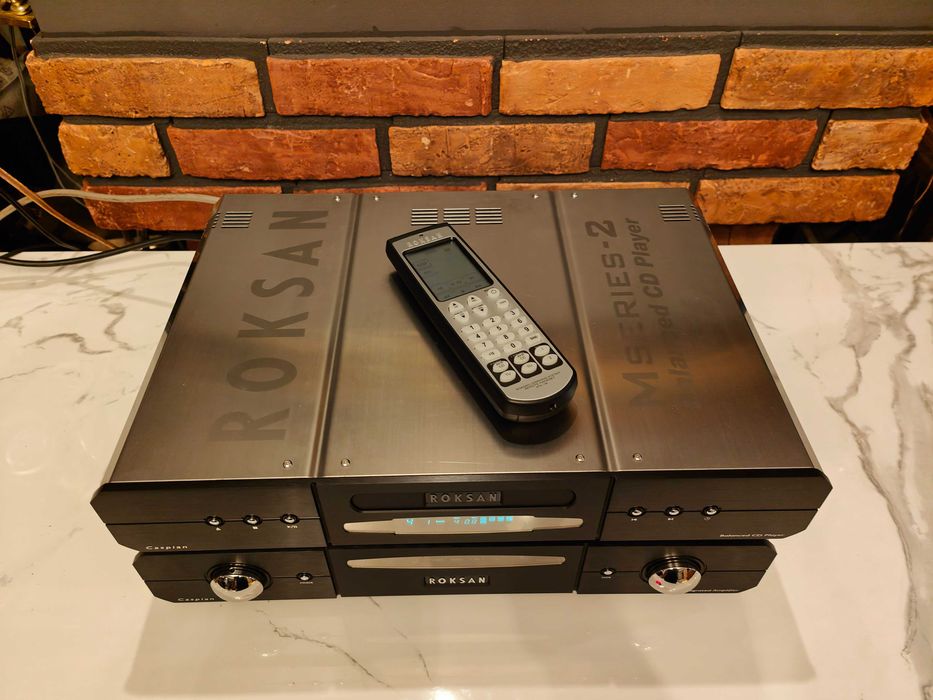 ROKSAN CASPIAN M2 Wzmacniacz + Cd ! Pilot instrukcje ! ENGLAND