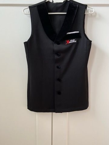 Czarny golf do laciny 158-164