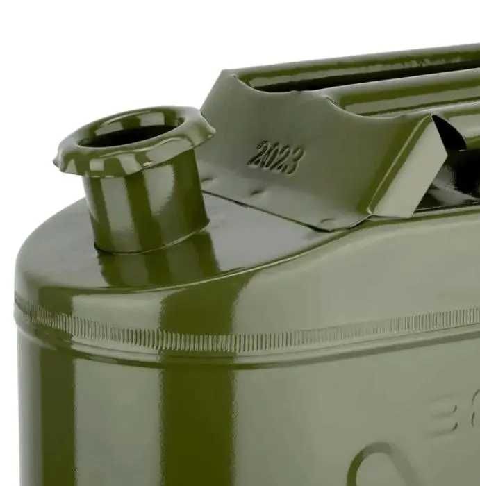 Каністра сталева BERIL для транспорутвання і зберігання, 10 літрів