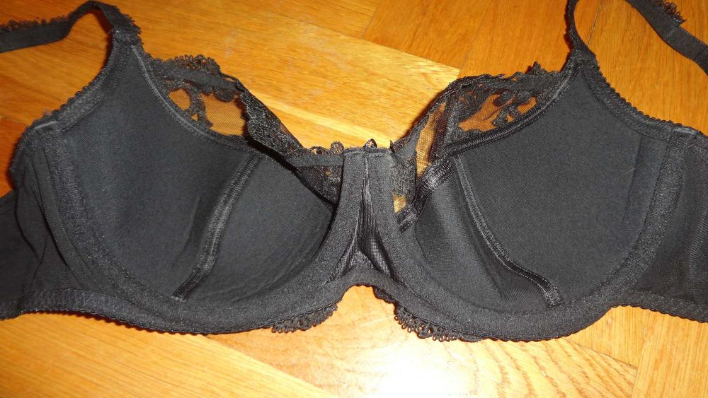 Biustonosz Ewa Bien Sybila 75D nowy, koronka, haft