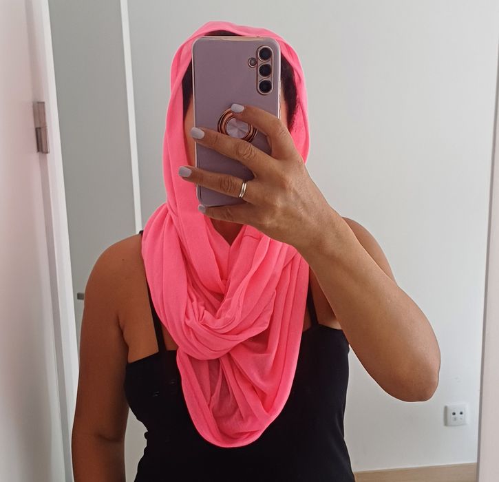 Cachecol da H&M pink