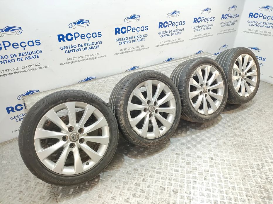 Conjunto de jantes 18 originais Opel Insignia A Facelift 8J ET42 5x120