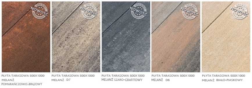 Płyta Tarasowa betonowa 6x50x100cm