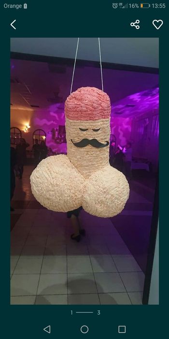 Piniata penis 18nastka wieczór panienski