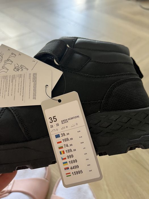 Buty zimowe dla chlopca 35 nowe