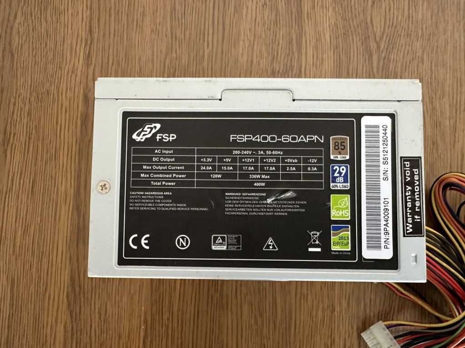 Блок живлення FSP FSP400-60APN (85) 400wat 6 PIN