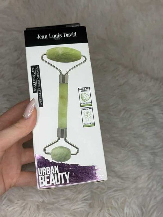 Jean Louis David | Jadeitowy roller do twarzy | Kamień naturalny | 1 szt.