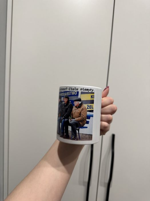 Kubek ceramiczny z motywem z serialu Ranczo nowy 330 ml prezent kubek