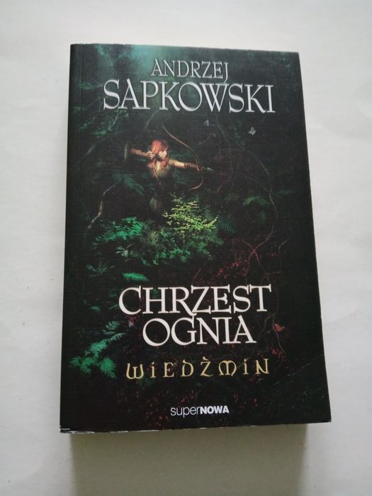 Andrzej Sapkowski Chrzest Ognia STAN BARDZO DOBRY !!!