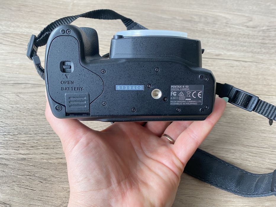 Aparat lustrzanka Pentax K-50 body IDEAŁ