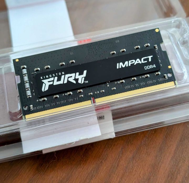 Оперативна пам'ять Kingston Fury SODIMM DDR4-3200 16384 MB PC4-25600