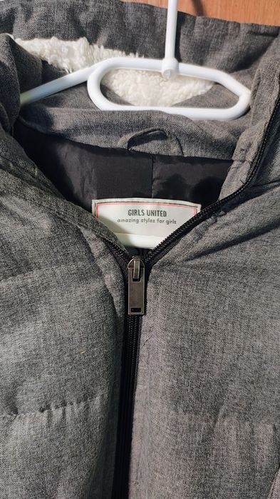 Kurtka zimowa r164 dla dziewczynki